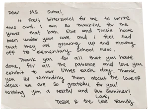 Lee family testimonial 1