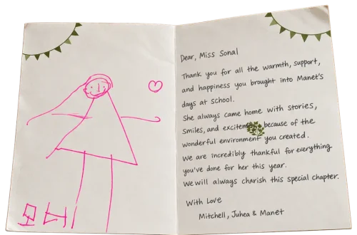 Monet family testimonial 2